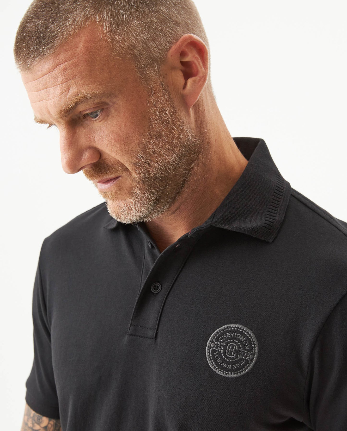 Men's Polo Shirt - Black - 4