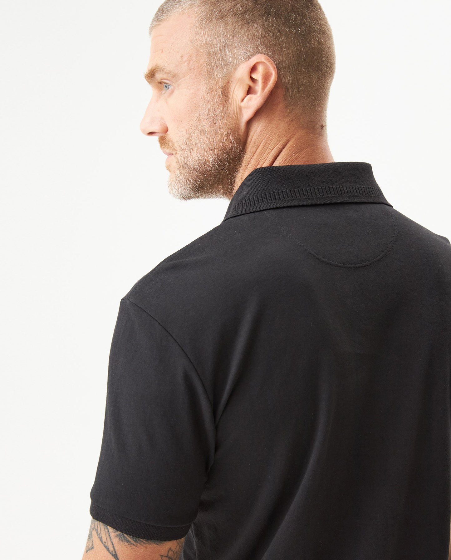 Men's Polo Shirt - Black - 6