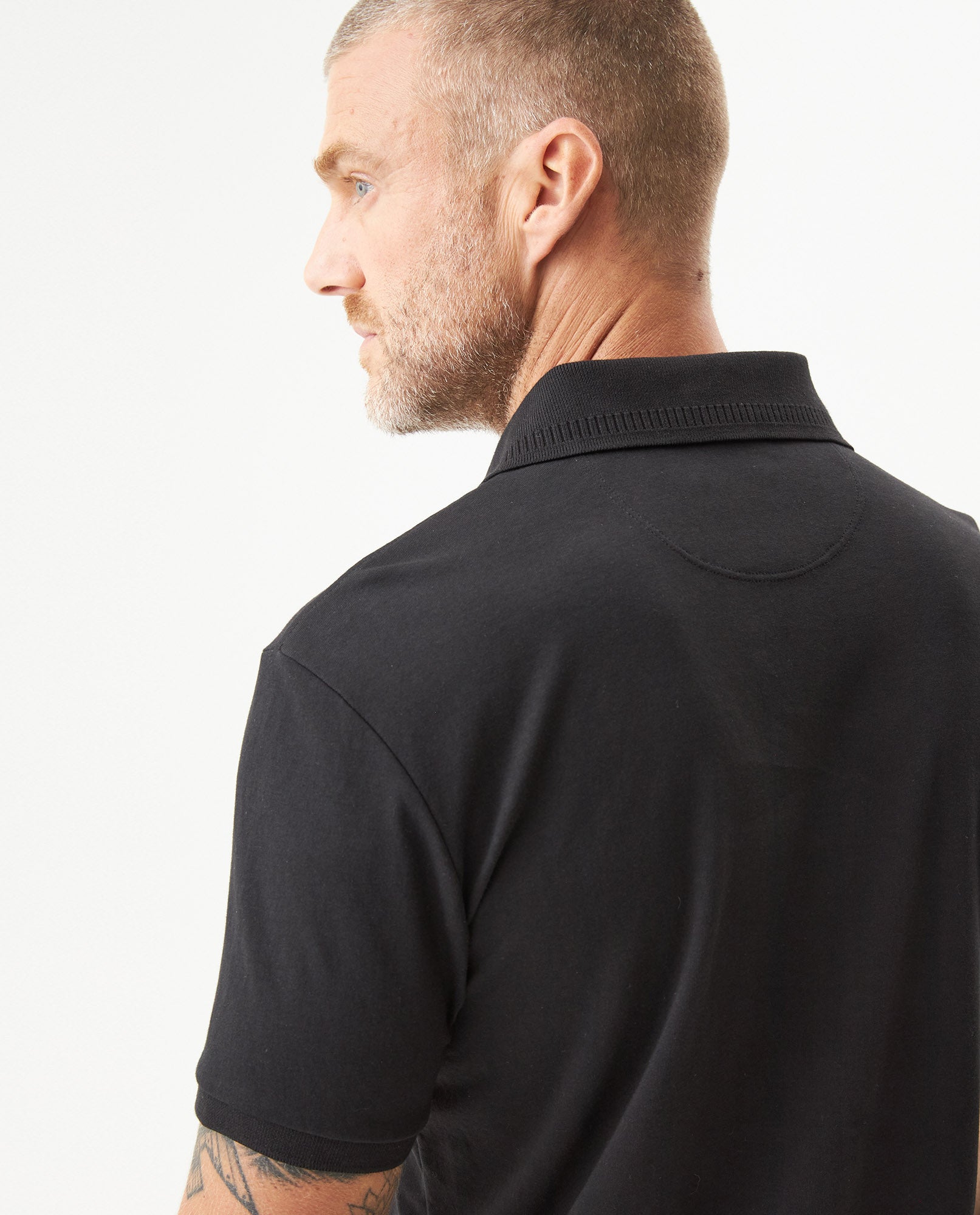 Men's Polo Shirt - Black - 6
