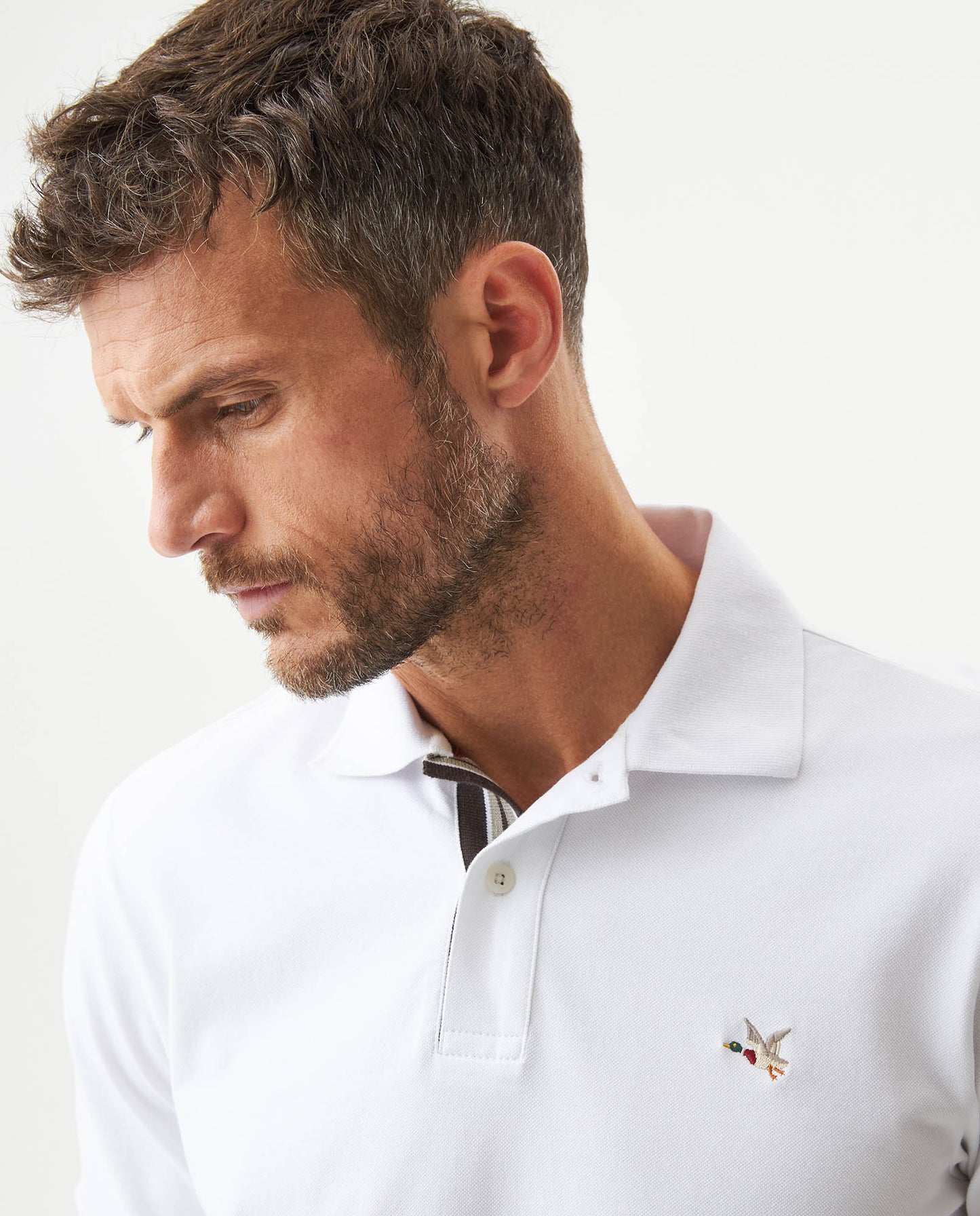 Men's Polo Shirt - White - 4