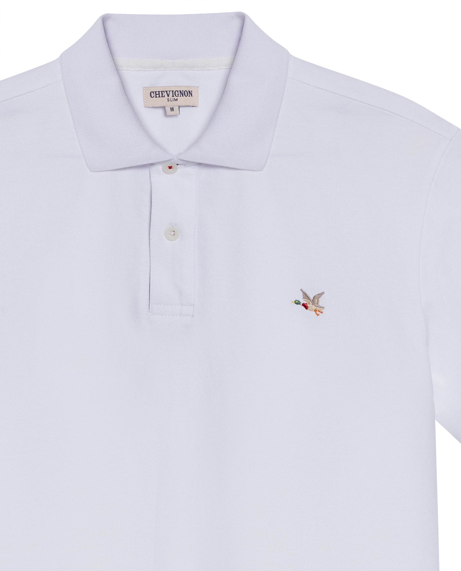 Men's Slim Fit Polo Shirt in Cotton Stretch Blend, Gallery - 7