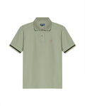 Men's Slim Fit Polo Shirt in Cotton Stretch Blend, Gallery - 1
