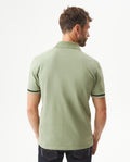 Men's Slim Fit Polo Shirt in Cotton Stretch Blend, Gallery - 5