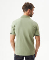 Men's Slim Fit Polo Shirt in Cotton Stretch Blend, Gallery - 5