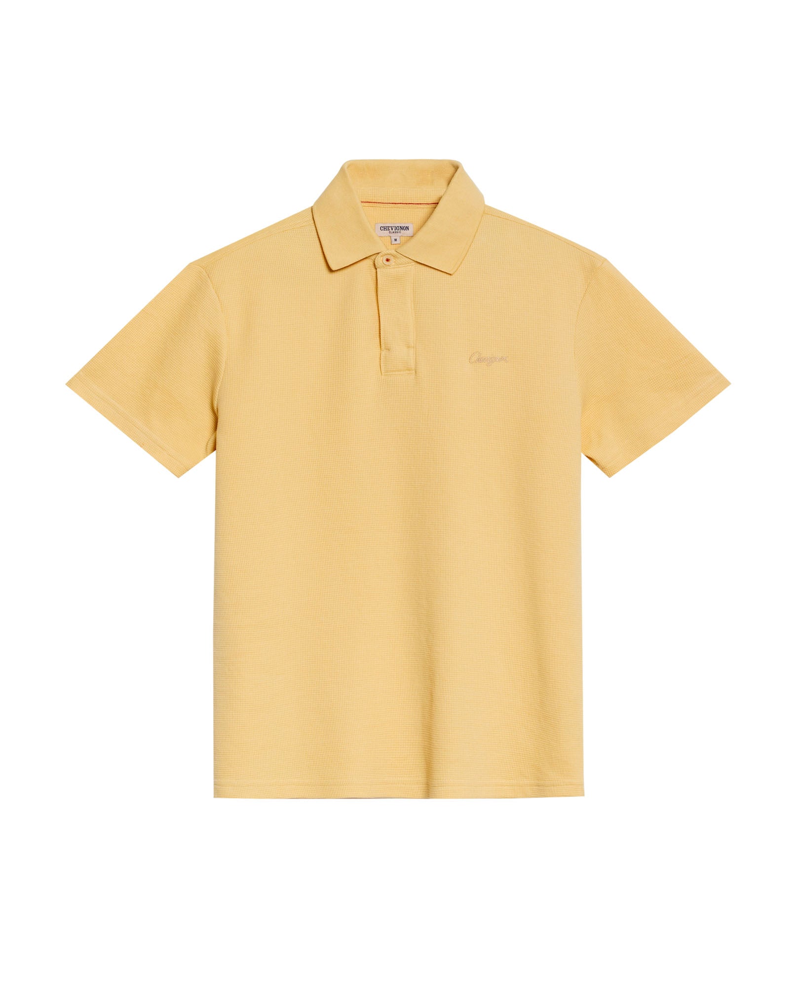 Men's Relaxed Fit Short Sleeve Polo Shirt in Cotton-Polyester Blend, Shine - 1