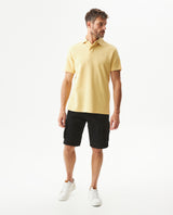 Men's Relaxed Fit Short Sleeve Polo Shirt in Cotton-Polyester Blend, Shine - 3