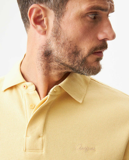 Men's Polo Shirt - Yellow - 4