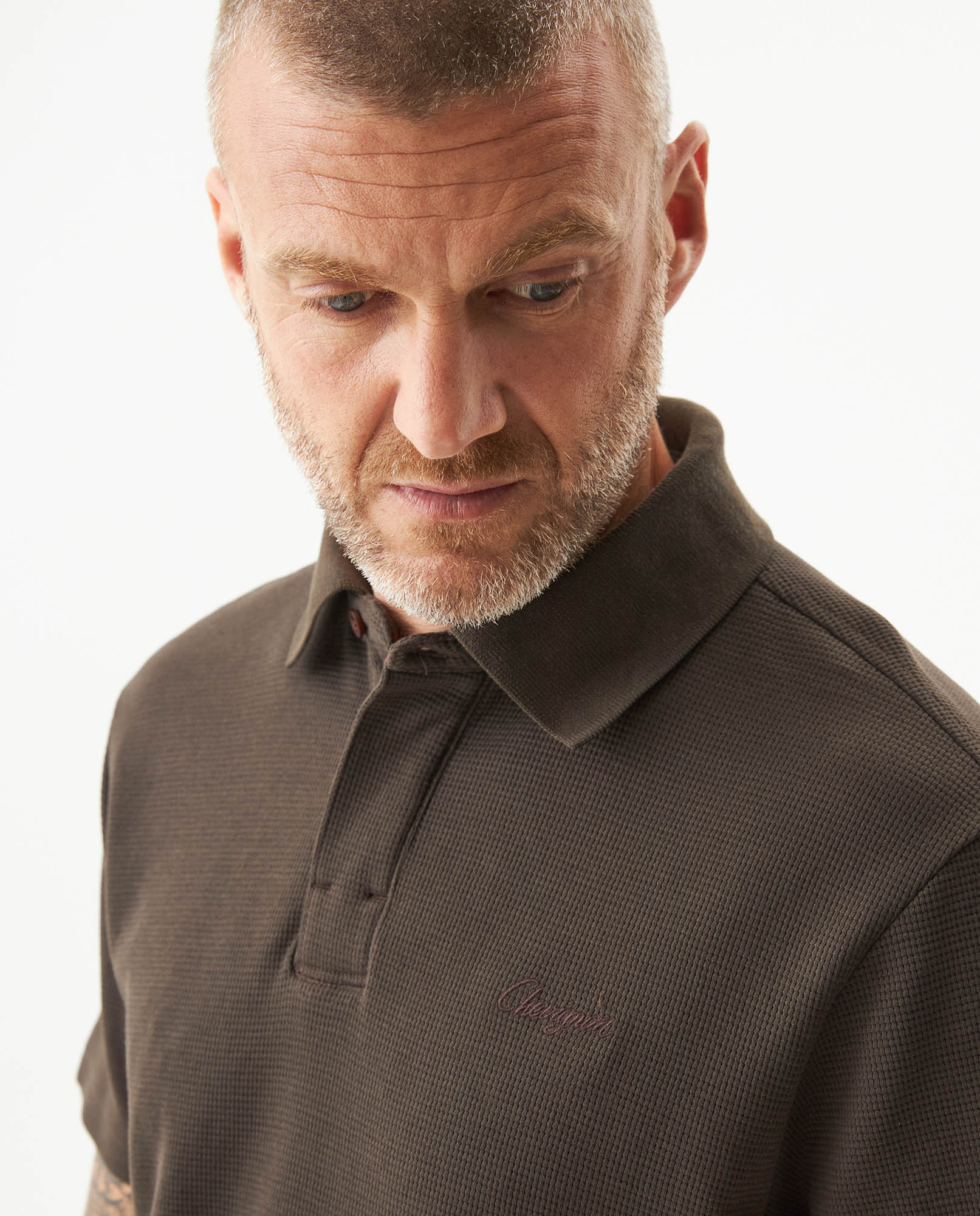 Men's Polo Shirt - Brown - 4