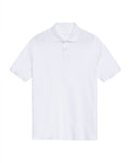 Men's Regular Fit Short Sleeve Polo Shirt in Cotton, Moonlight - 1