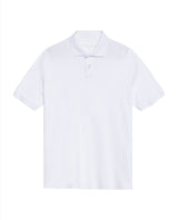 Men's Regular Fit Short Sleeve Polo Shirt in Cotton, Moonlight - 1