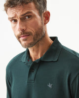 Men's Regular Fit Short Sleeve Polo Shirt in Cotton, Moonlight - 4