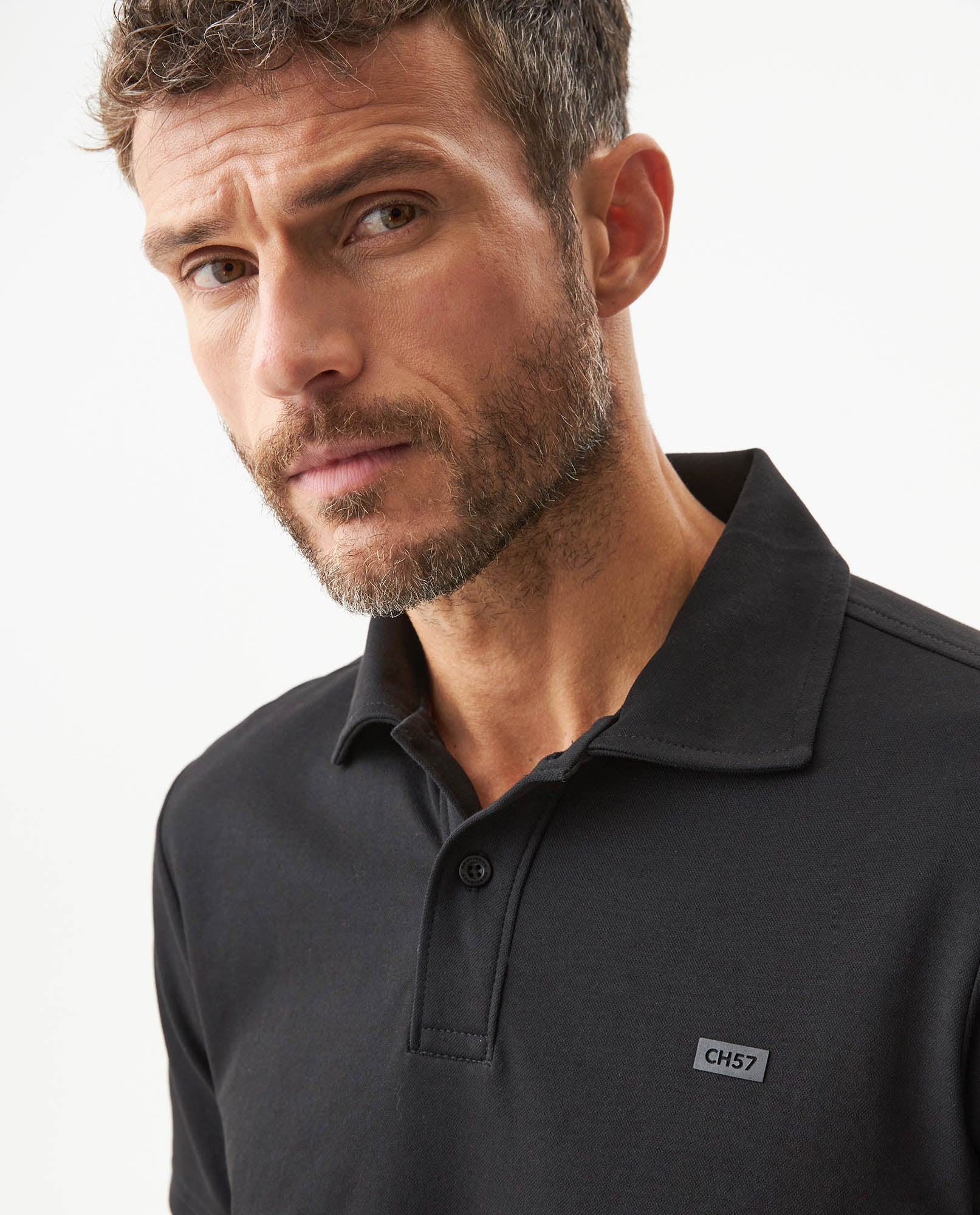 Men's Polo Shirt - Black 609G023 - 4