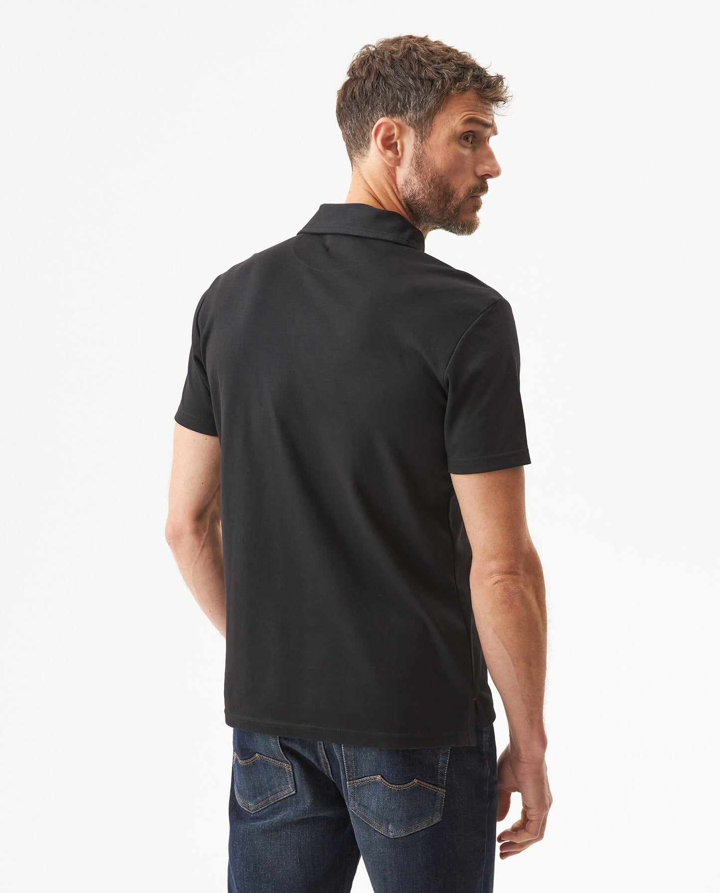 Men's Polo Shirt - Black - 5