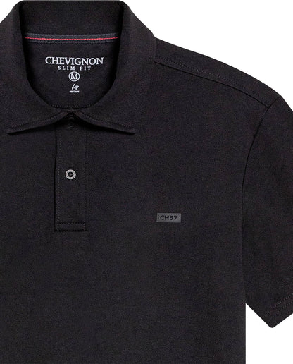 Men's Polo Shirt - Black - 7