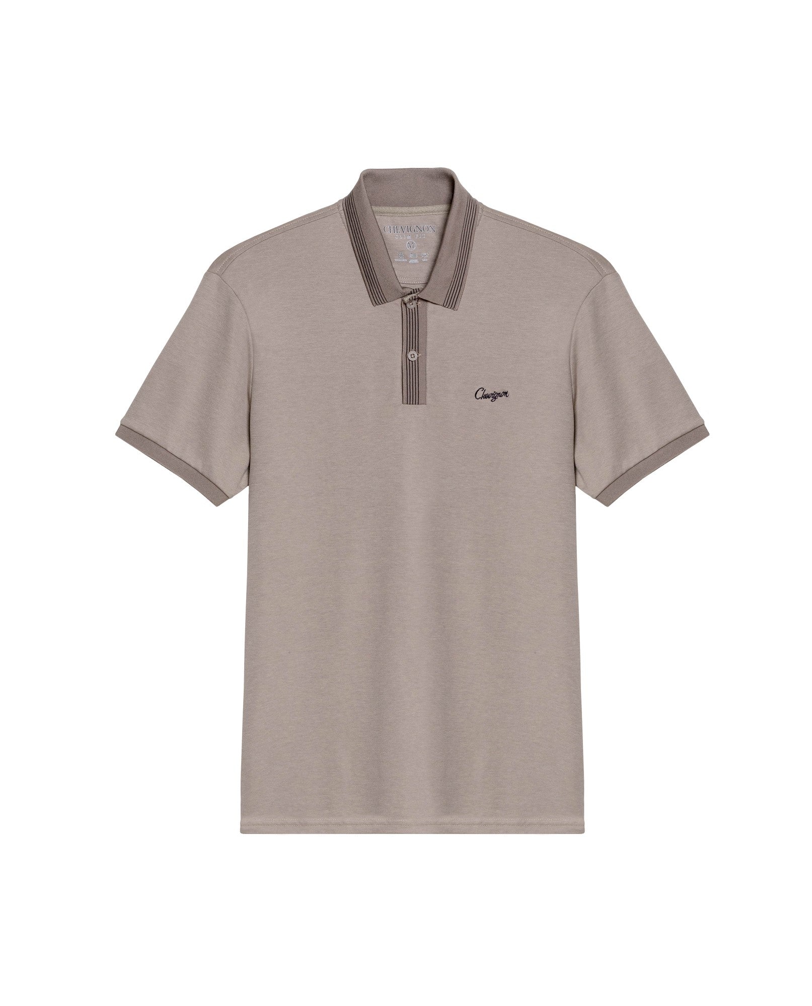 Men's Polo Shirt - Beige - 1