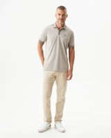 Men's Polo Shirt - Beige 609G024 - 3