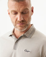 Men's Polo Shirt - Beige 609G024 - 4