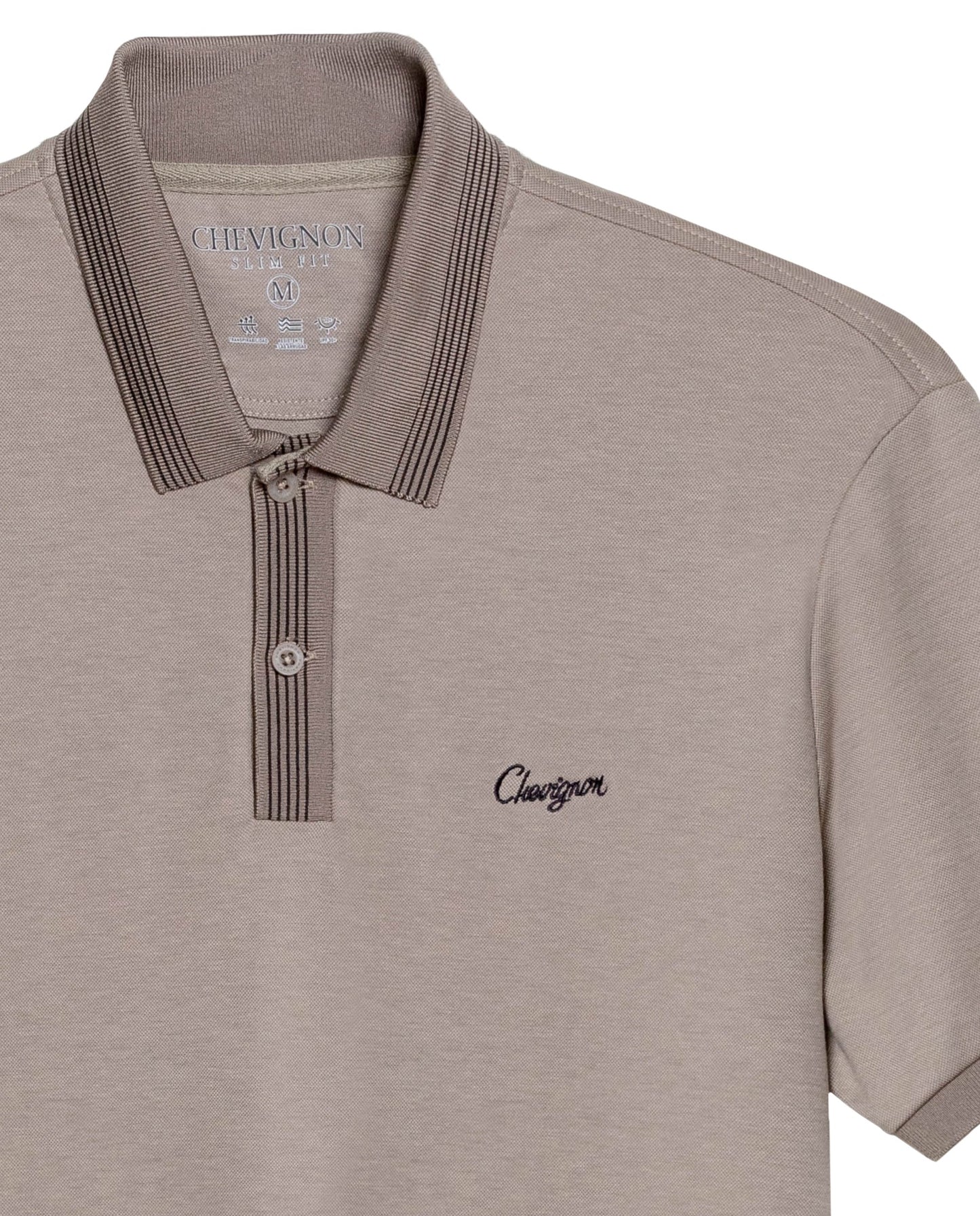 Men's Polo Shirt - Beige - 7