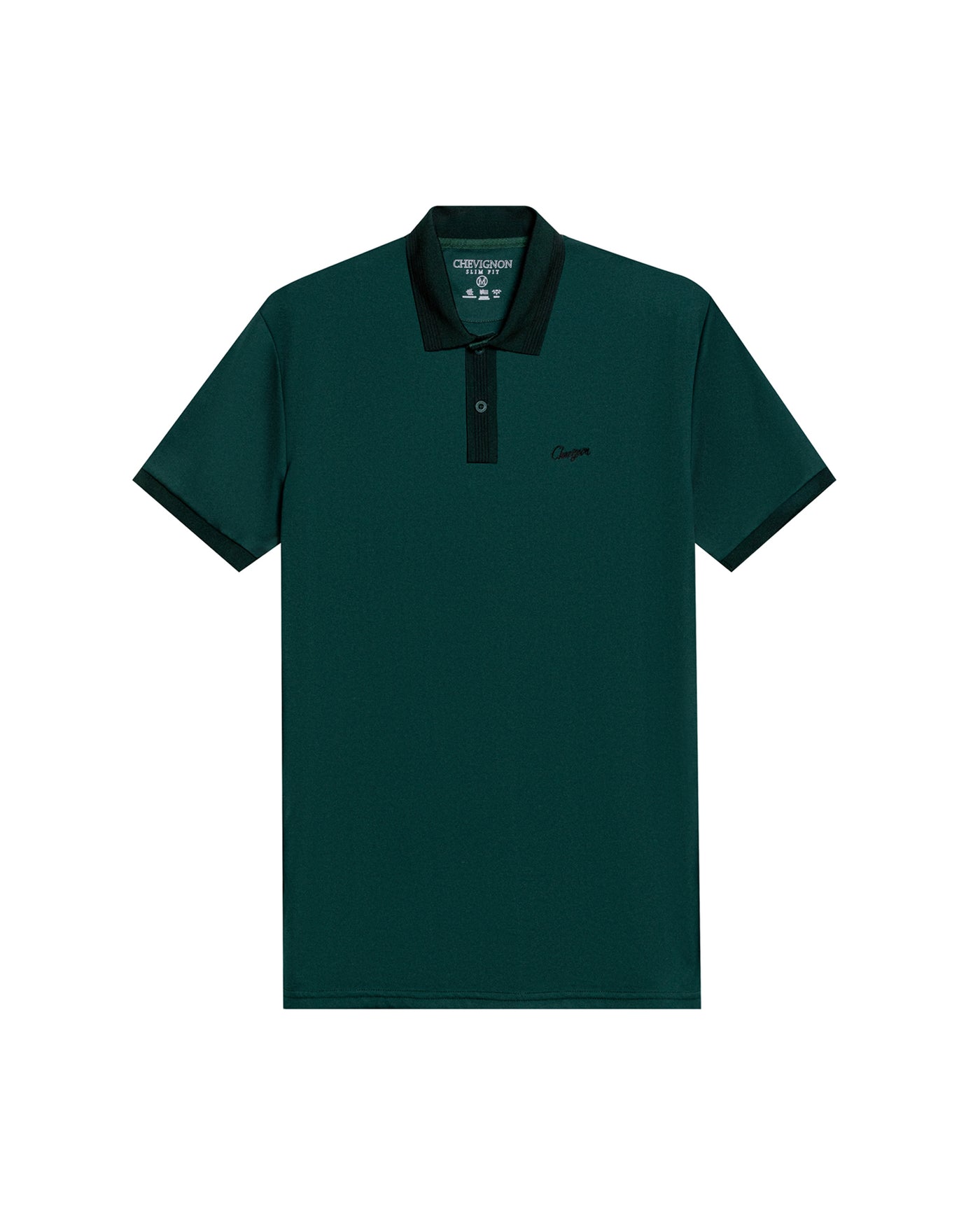 Men's Polo Shirt - Green 609G024 - 2