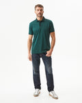 Men's Polo Shirt - Green 609G024 - 3