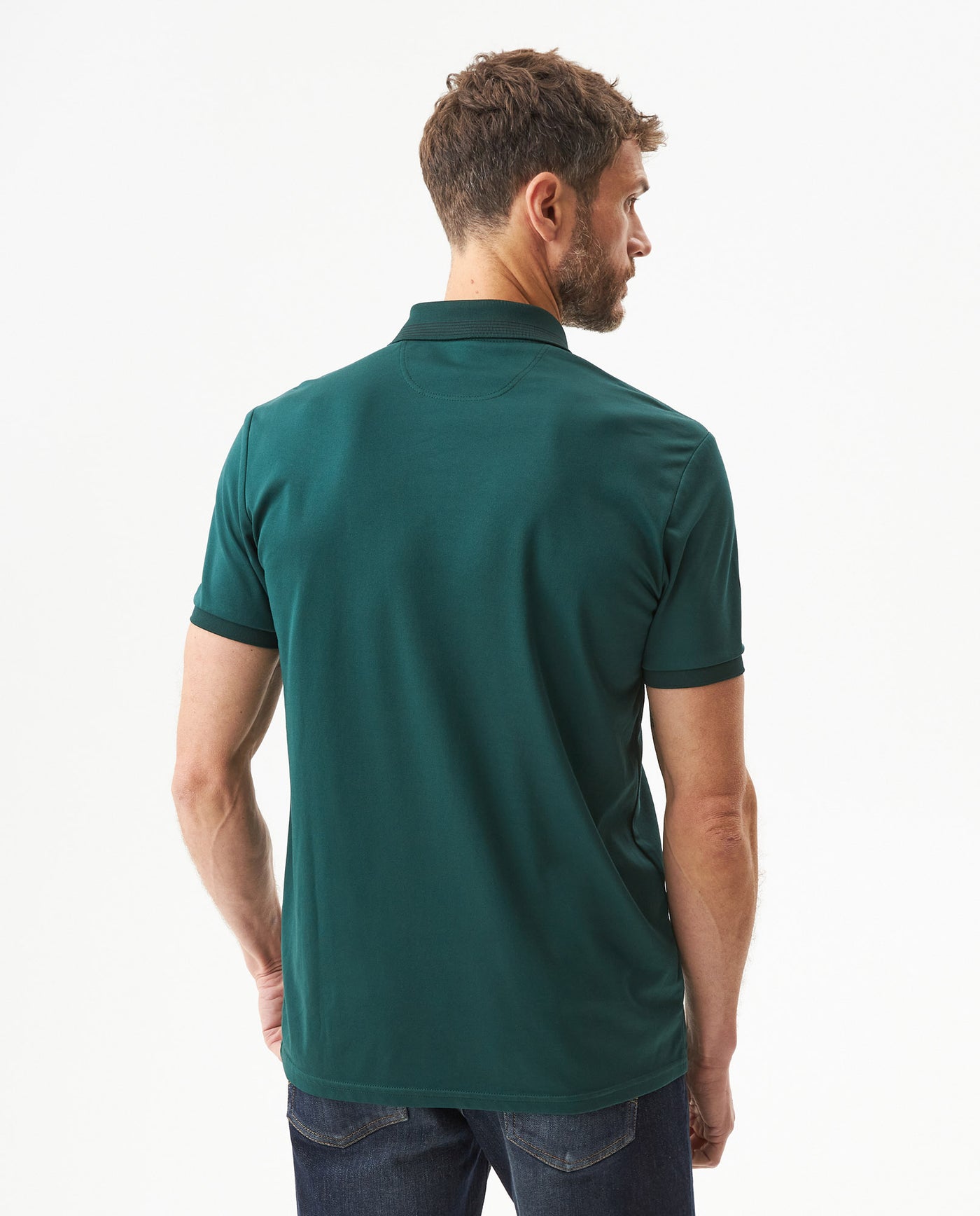 Men's Polo Shirt - Green 609G024 - 5