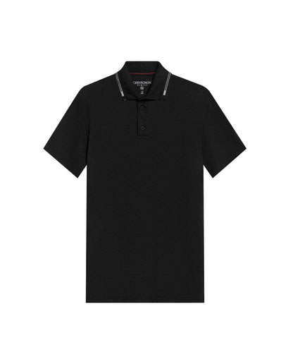 Men's Polo Shirt - Black - 1