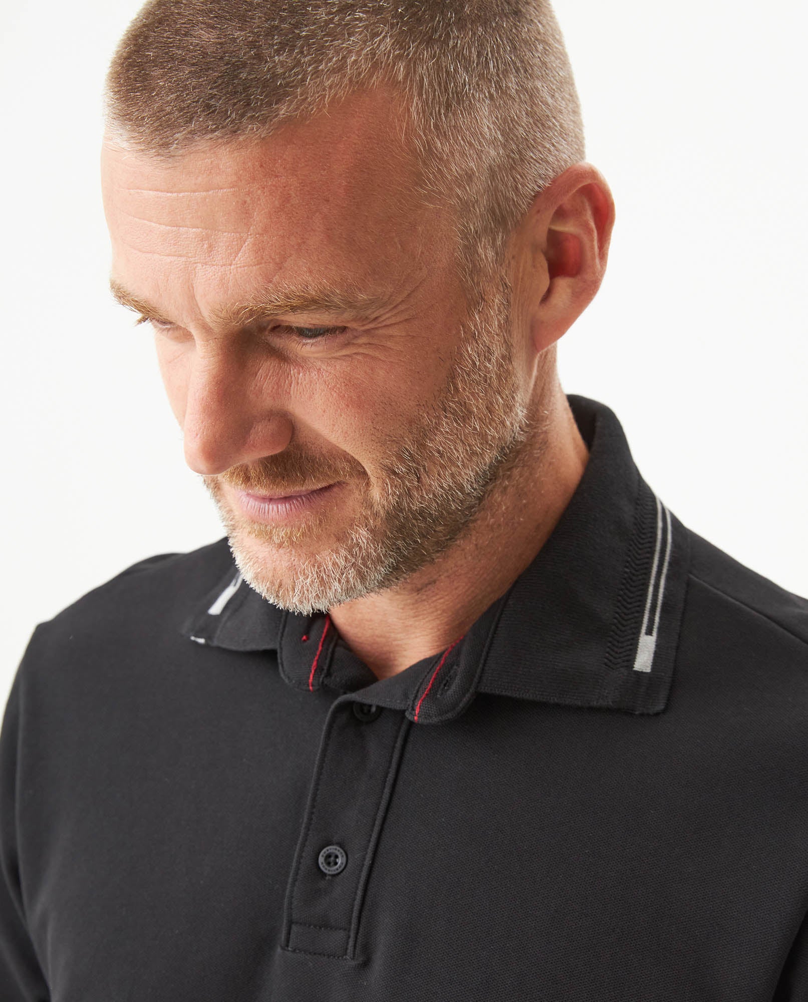 Men's Polo Shirt - Black - 4