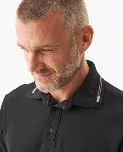 Men's Polo Shirt - Black - 4