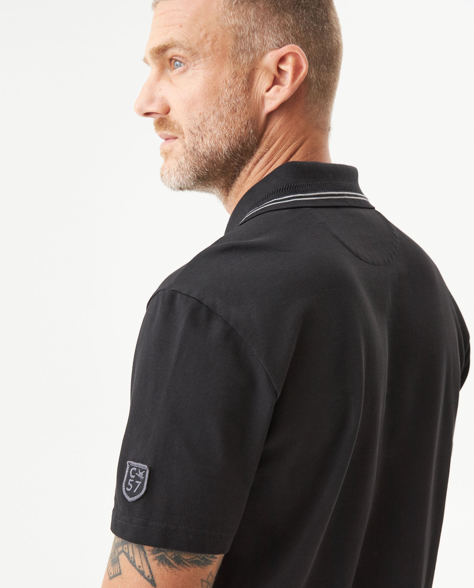 Men's Polo Shirt - Black - 6