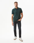 Men's Polo Shirt - Green 609G025 - 3