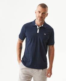 Camiseta Tipo Polo para Hombre - Blue 63_609G028_AZU193924_0