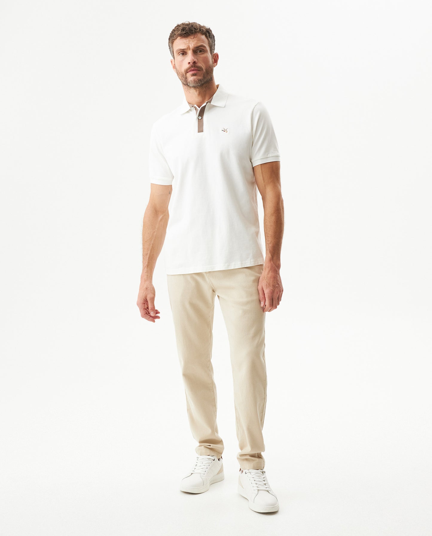 Camiseta Tipo Polo para Hombre - Raw 63_609G028_CRU110606_4