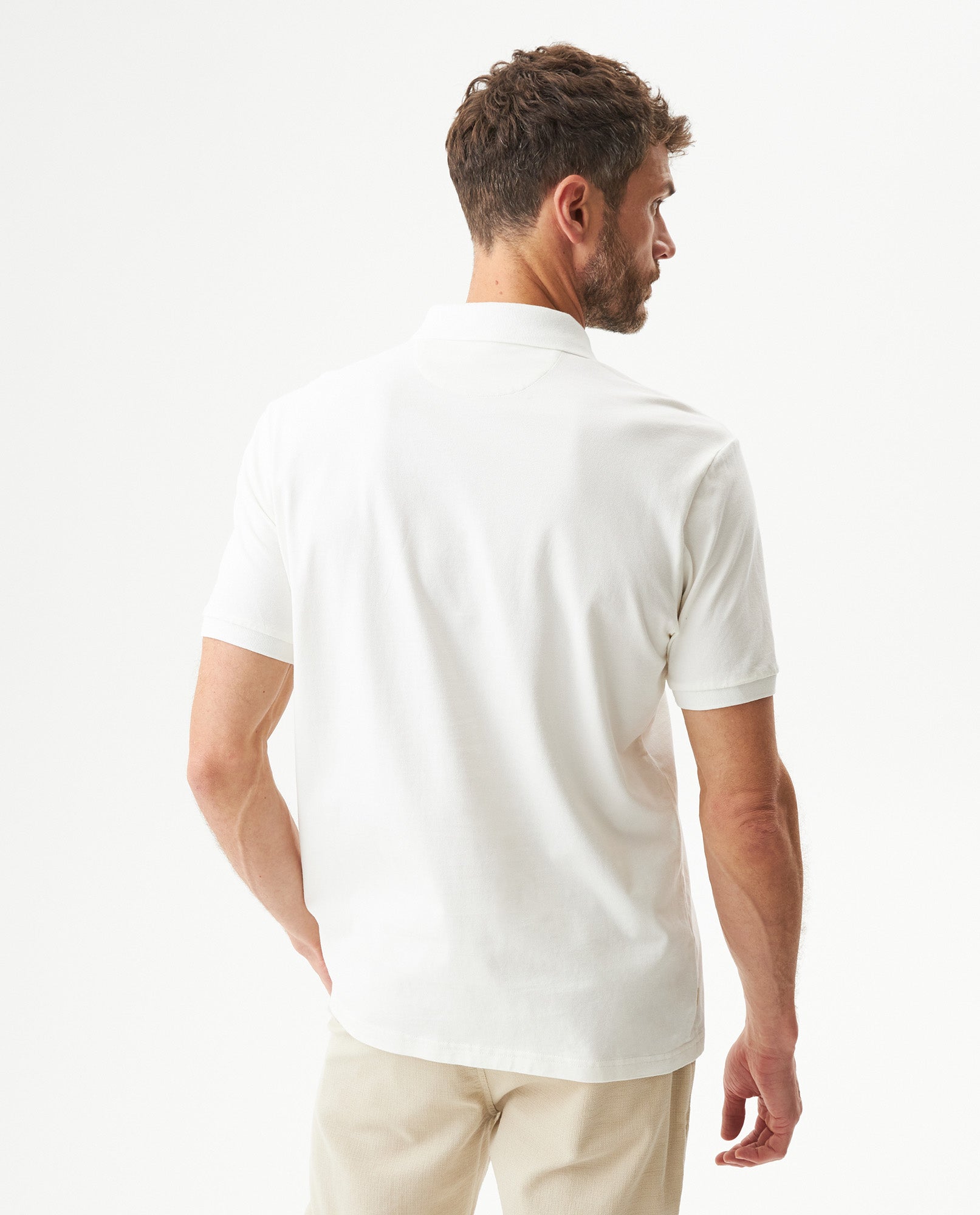 Camiseta Tipo Polo para Hombre - Raw 63_609G028_CRU110606_6