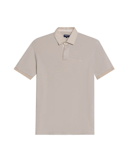 Men's Polo Shirt - Beige - 1