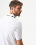 Men's Relaxed Fit Short Sleeve Polo Shirt in Cotton Stretch Blend, Aurora - 6