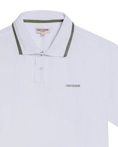 Men's Polo Shirt - White - 7