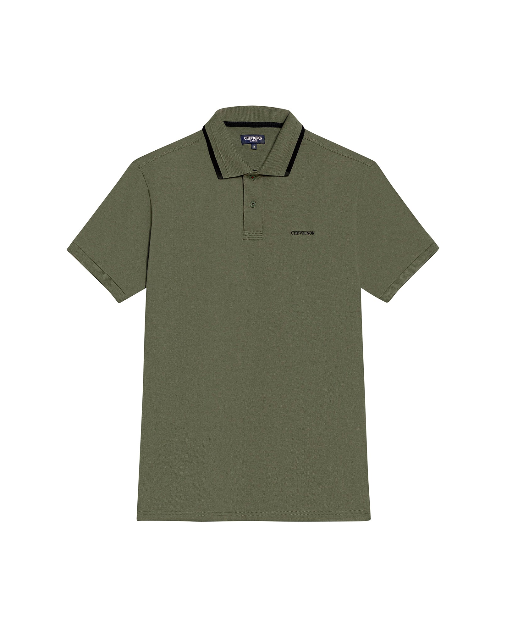 Men's Relaxed Fit Short Sleeve Polo Shirt in Cotton Stretch Blend, Aurora - 1