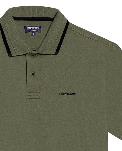 Men's Polo Shirt - Green - 7