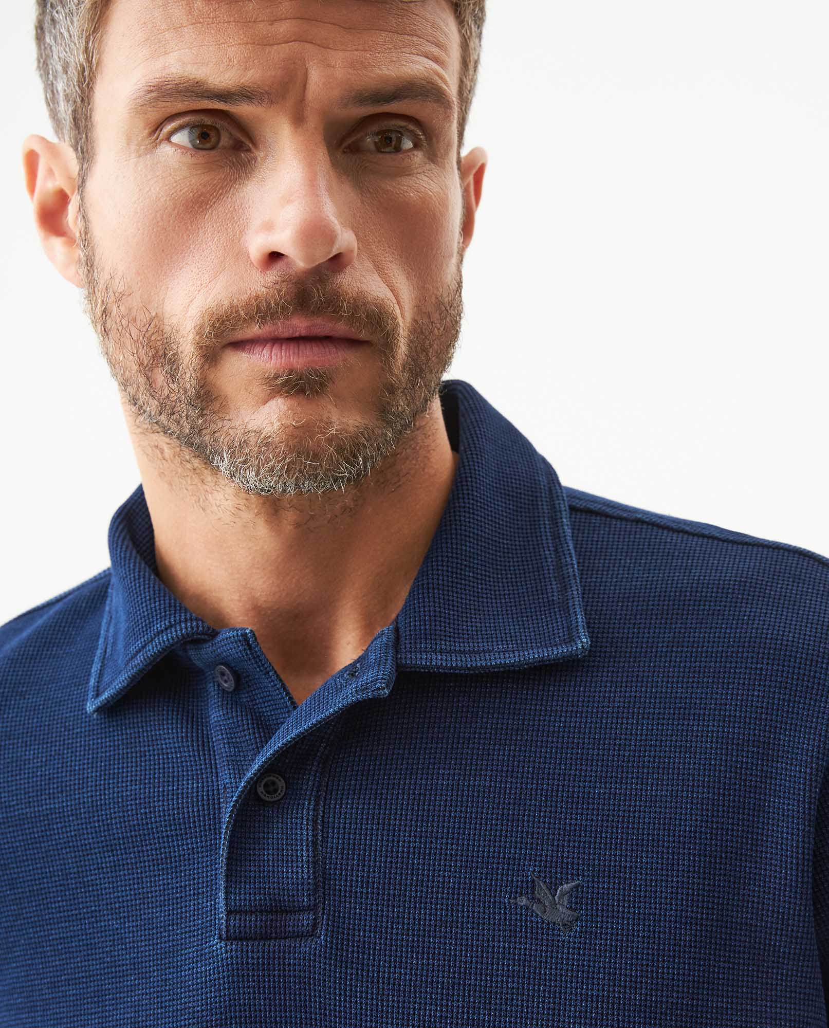 Men's Polo Shirt - Blue 609G032 - 4