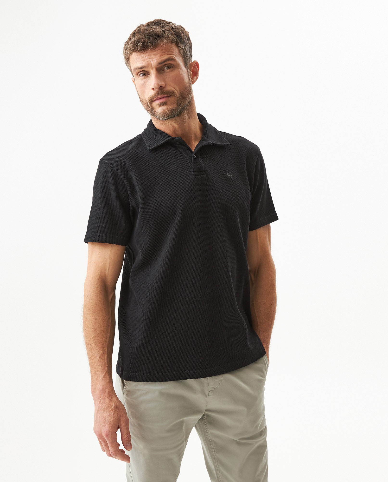 Men's Polo Shirt - Black - 2
