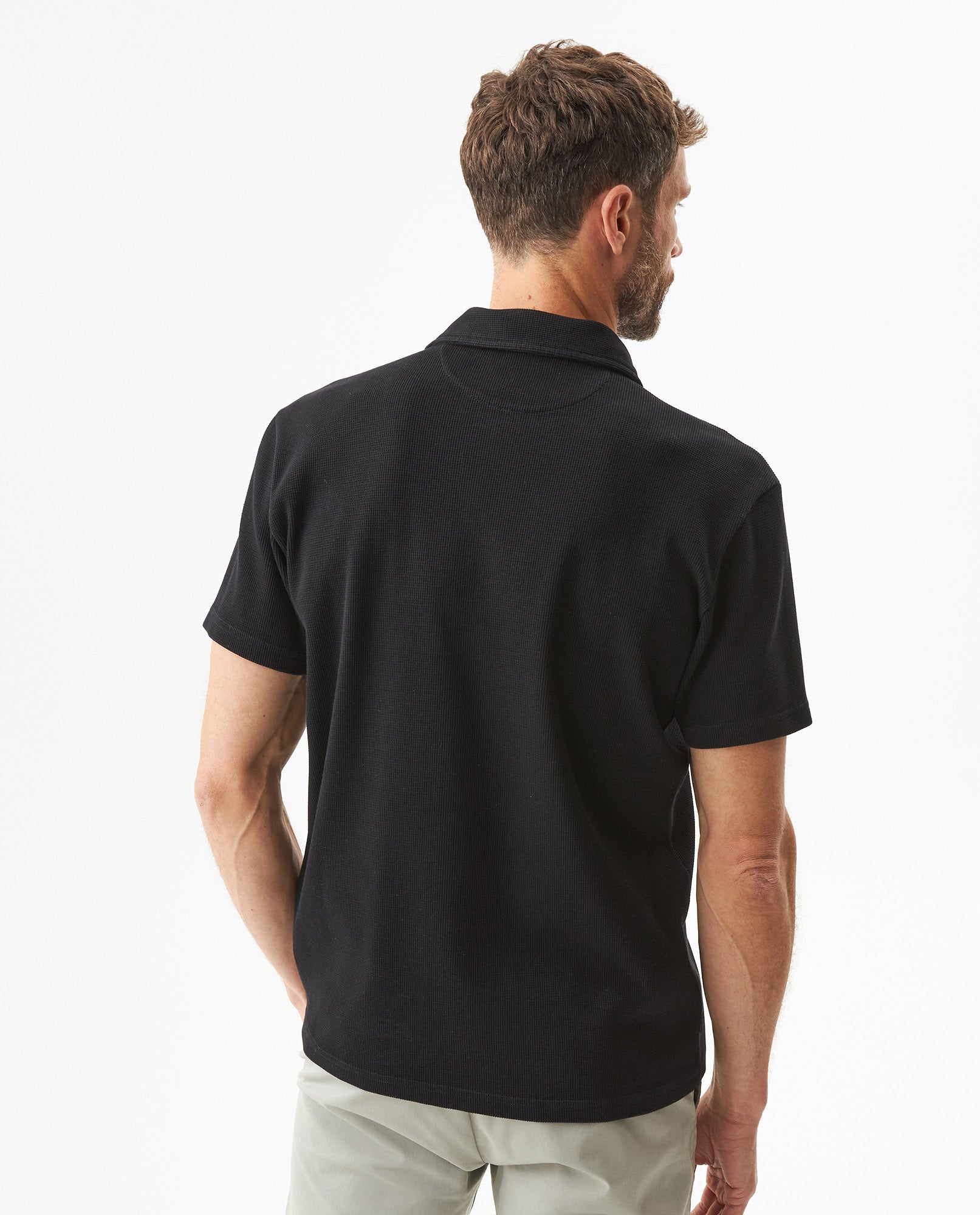 Men's Polo Shirt - Black - 5