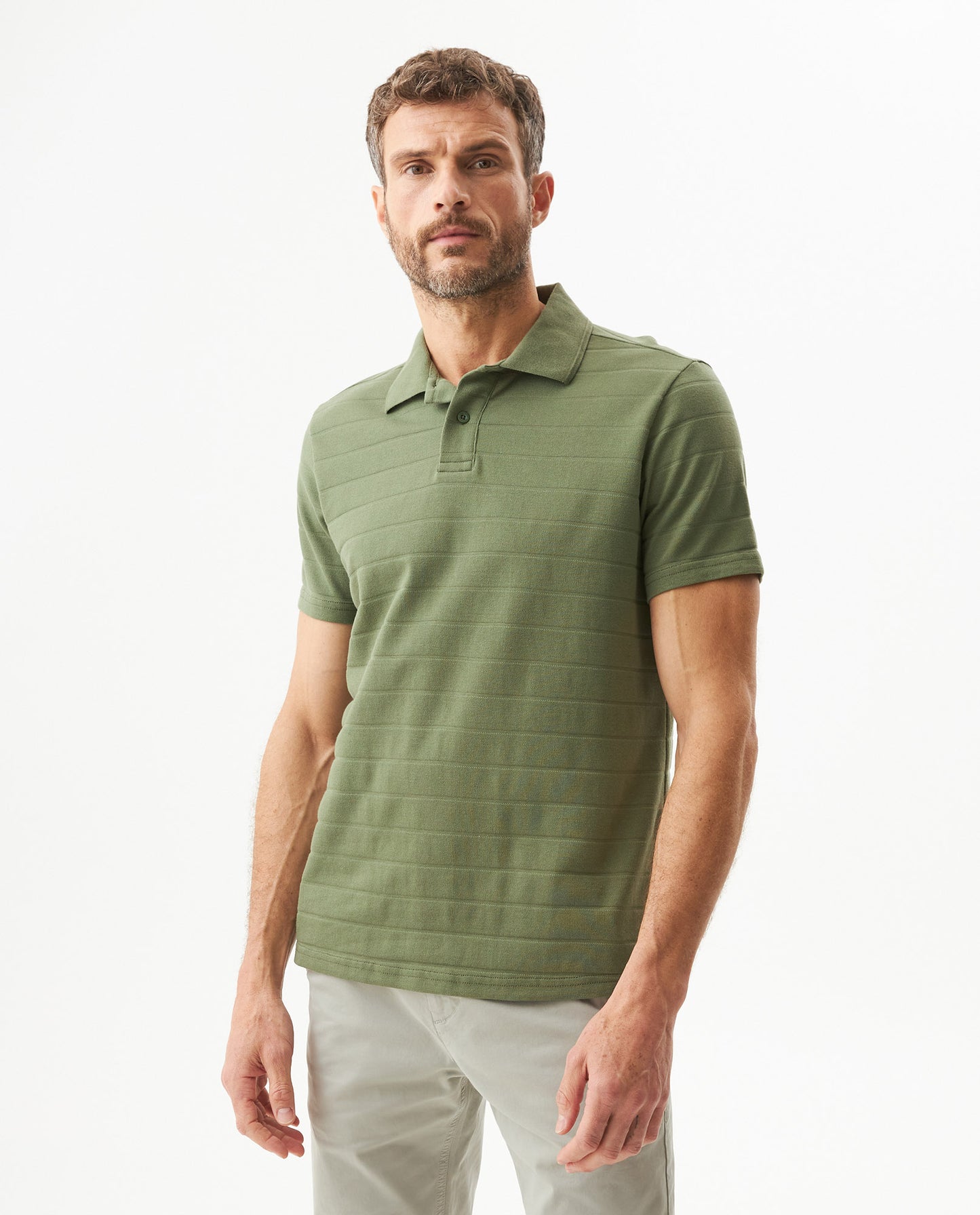 Men's Polo Shirt - Green - 2