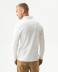 Men's Long Sleeve Slim Fit Polo Shirt in Cotton, Offshore 609G035 - 5