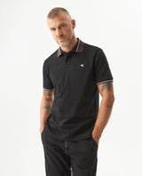 Men's Slim Fit Polo Shirt in Cotton Stretch Blend, Northshore 609G037 - 1