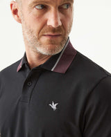Men's Slim Fit Polo Shirt in Cotton Stretch Blend, Northshore 609G037 - 4