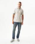 Men's Polo Shirt - Beige 609G040 - 3