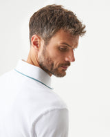 Men's Polo Shirt - White 609G040 - 6