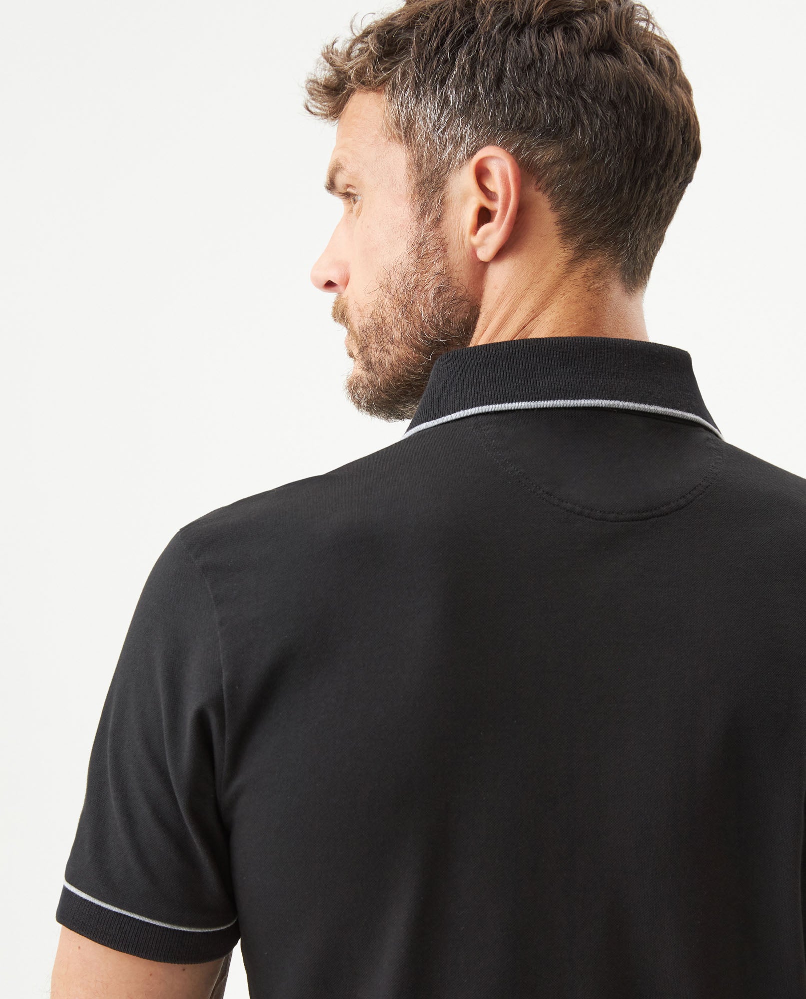 Men's Polo Shirt - Black 609G040 - 6