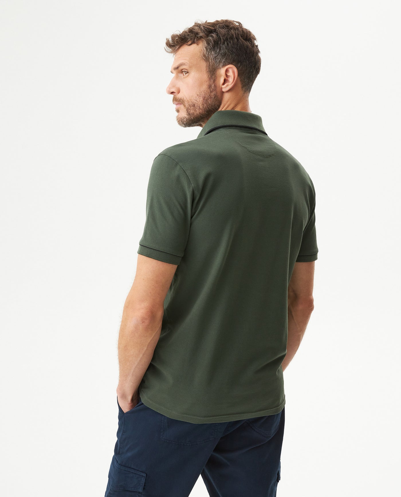 Men's Polo Shirt - Green 609G040 - 5