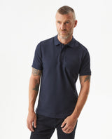 Men's Performance Fabric UPF 30 Slim Fit Polo Shirt in Cotton-Polyester Blend 609G220 - 1